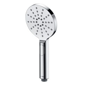 Лейка для душа WasserKraft d120 мм 3 режима без шланга пластик хром (A127)