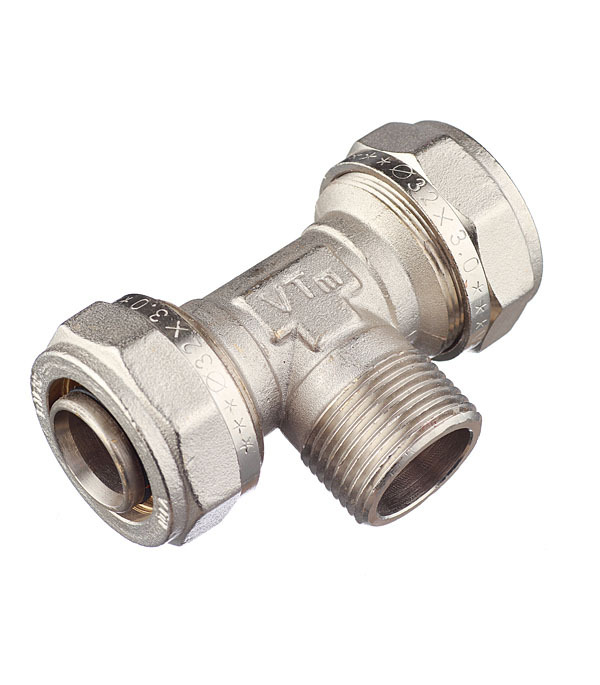 original-25768.jpg Тройник VALTEC (VTm.333.N.320632) 32 обж(ц) х 1 НР(ш) х 32 обж(ц) — изображение 1