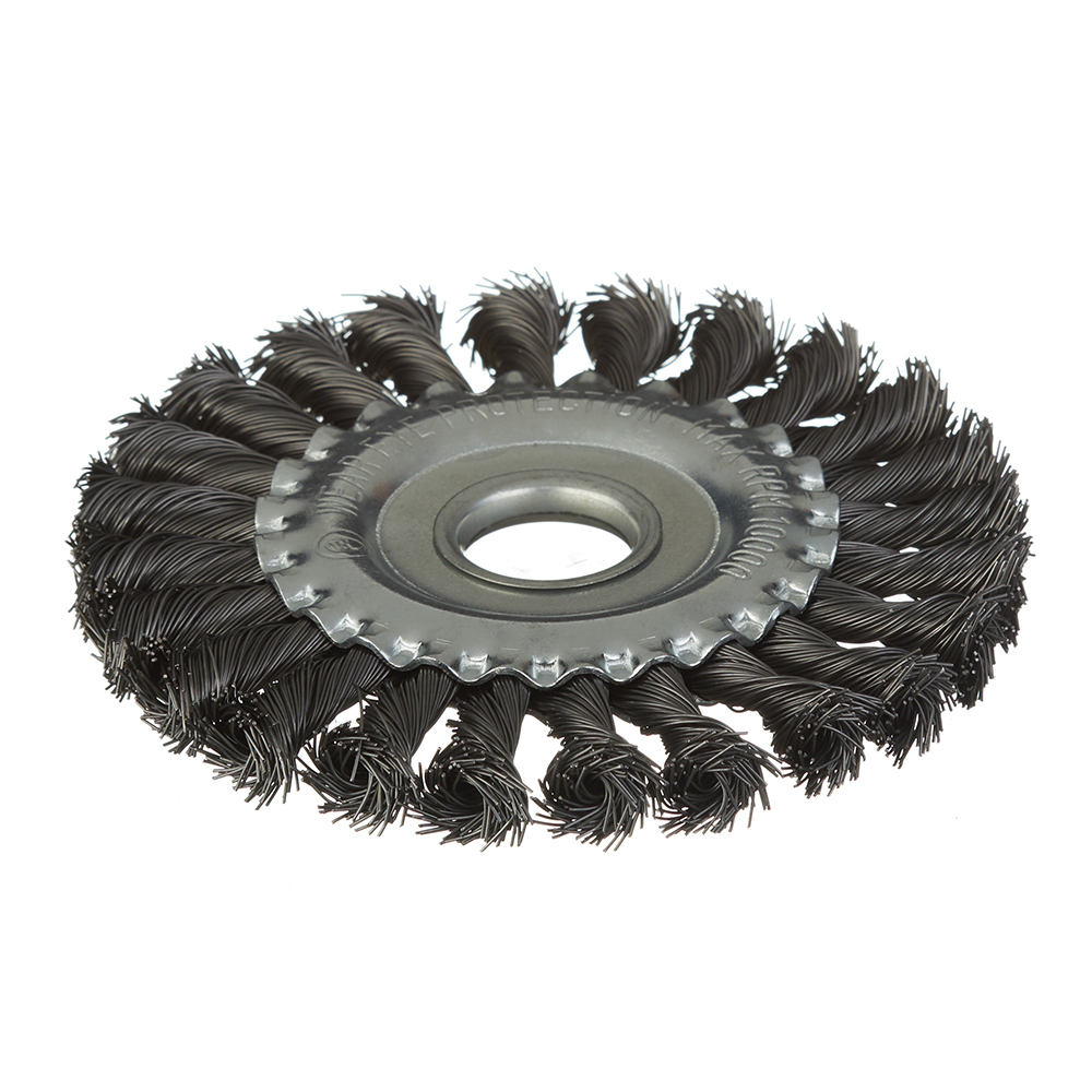 original-25868.jpg Корщетка для УШМ и УПМ Debever витая жесткая радиальная d125х22 мм сталь — изображение 1