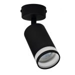 Спот IN HOME НПБ GU10 15 Вт 3 кв.м черный IP20 (4690612045573)