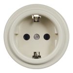 Розетка Bironi Лизетта накладная слоновая кость ретро (B1-101-211)