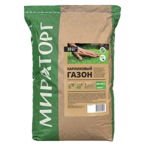 Семена газонной травы Карликовый газон Мираторг 10 кг