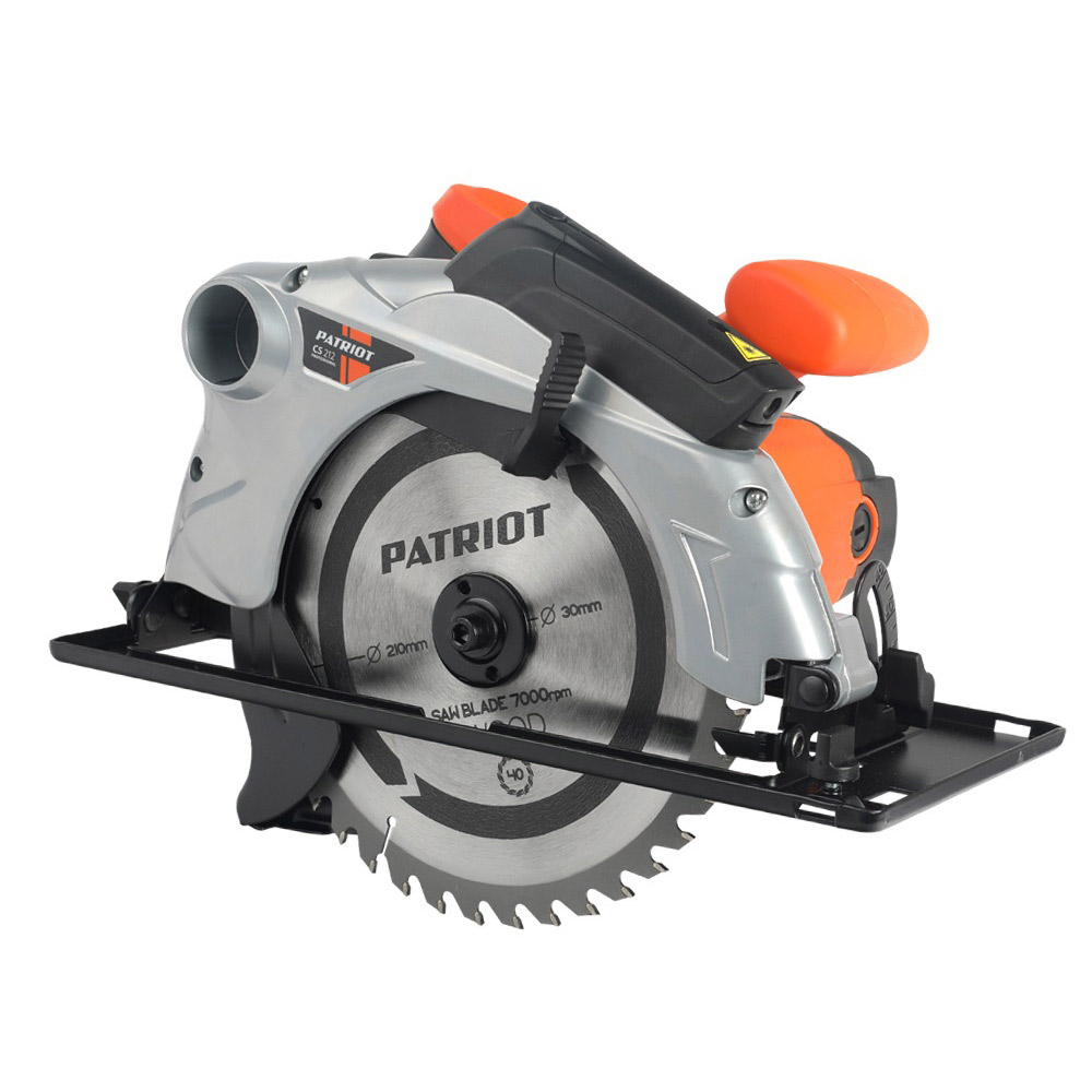 original-26729.jpg Пила дисковая электрическая Patriot CS 212 1800 Вт 210 мм (190301650) — изображение 1