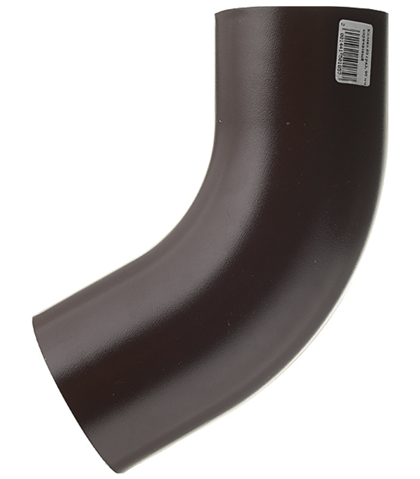 original-26953.jpg Колено трубы Grand Line металлическое d90 мм 60° коричневое RAL 8017 — изображение 1