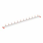 Шина соединительная однорядная EKF PROxima тип PIN 63 А на 12 модулей 0,2 м (pin-01-63-12)