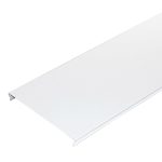 Рейка сплошная S-дизайн 3 м 100AS Эконом белая матовая