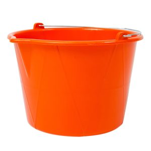 Ведро строительное полипропиленовое Павловская Заря ударопрочное и морозостойкое с носиком 20 л