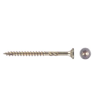 Саморезы по дереву 100x5,0 мм потайная головка конструкционные (6 шт.)