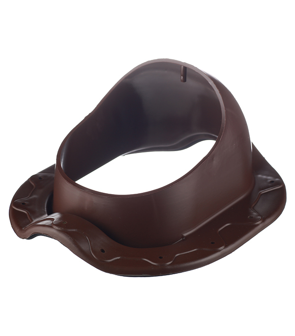 original-27359.jpg Проходной элемент Поливент для готовой кровли из металлочерепицы коричневый RAL 8017 — изображение 1