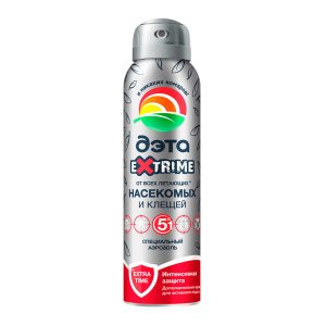 Средство для защиты от клещей и летающих насекомых аэрозоль Дэта 150 мл