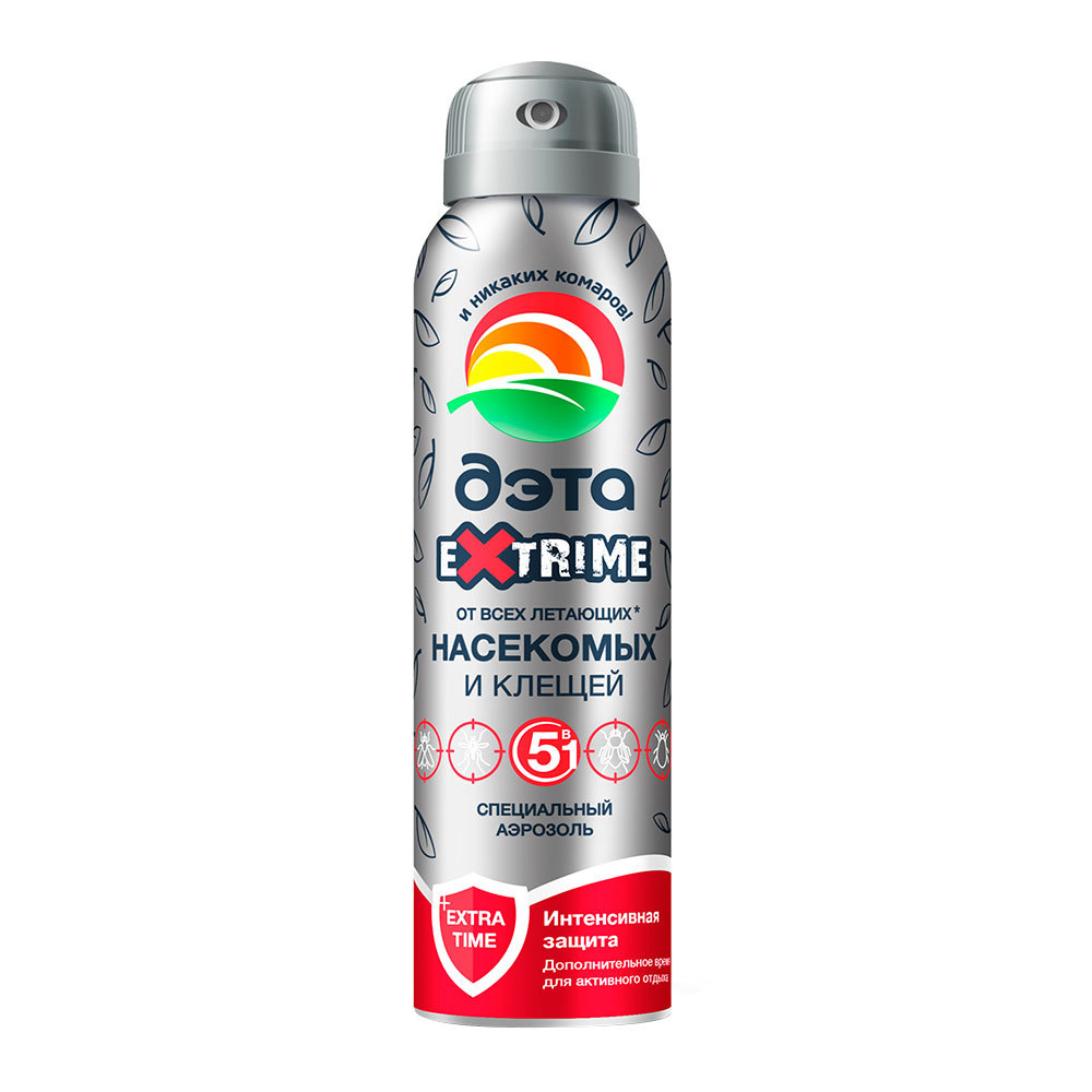 original-27368.jpg Средство для защиты от клещей и летающих насекомых аэрозоль Дэта 150 мл — изображение 1