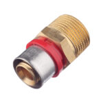 Соединитель прямой Tiemme 26(пресс) х 1 НР(ш)