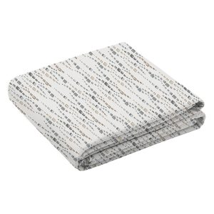 Пододеяльник 145х210 см тенсель серо-бежевый Mona Liza Fred