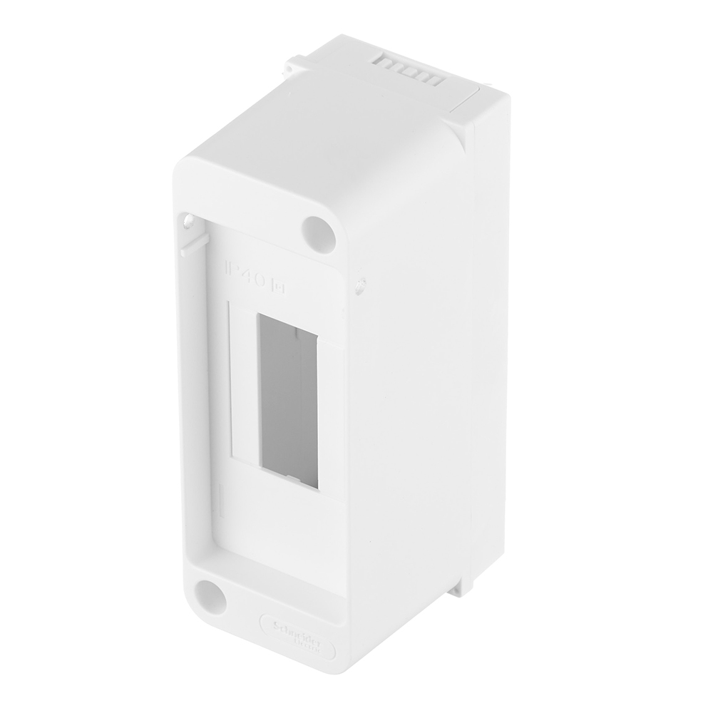 original-27653.jpg Щит распределительный навесной Systeme Electric City9 пластиковый IP40 140х55х70 мм 2 модуля белый — изображение 1