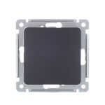 Переключатель Hegel Master одноклавишный встраиваемый черный (ВС10-461-08)