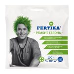 Удобрение минеральное сухое гранулированное Ремонт газона Fertika 100 г