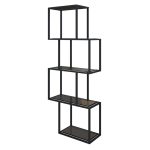 Полка подвесная 35х15х122 см 1Marka Chain черная (У97508/50933)