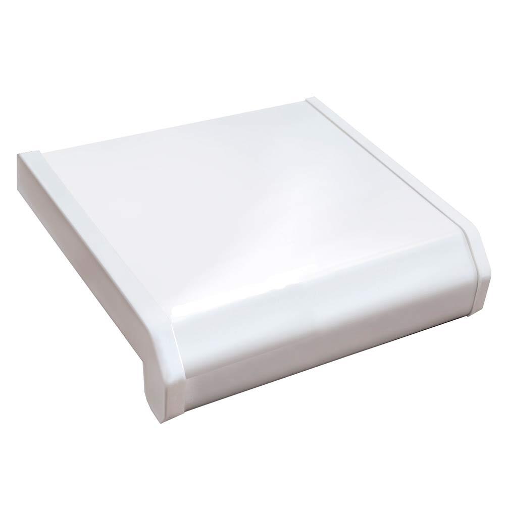 original-27933.jpg Подоконник ПВХ Danke Стандарт 400х3000х18 мм белый матовый — изображение 1