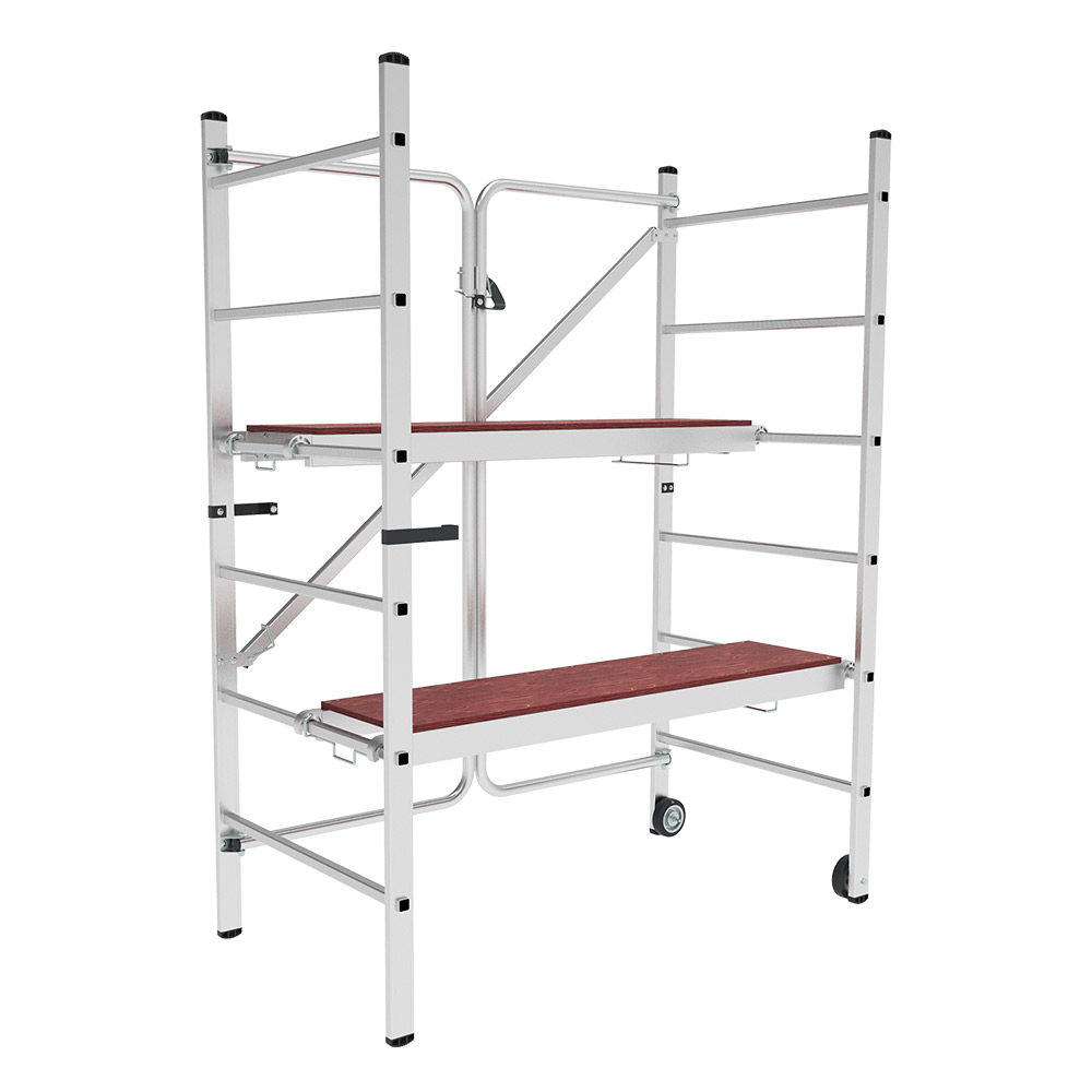 original-28003.jpg Вышка-тура Новая высота NV 2460 каркас алюминий рабочая высота 3,08 м — изображение 1