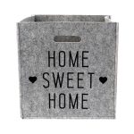 Органайзер для хранения Sweet Home 300х300х300 мм складной светло-серый