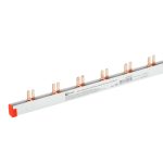 Шина соединительная двухрядная EKF PROxima тип PIN 63 А на 54 модуля 1 м (pin-02-63)