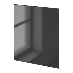 Фасад боковой черный глянец 580х720х18 мм