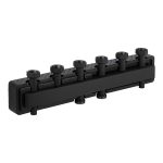 Коллектор распределительный Stout с 3 отопительными контурами в теплоизоляции (SDG-0016-004003)