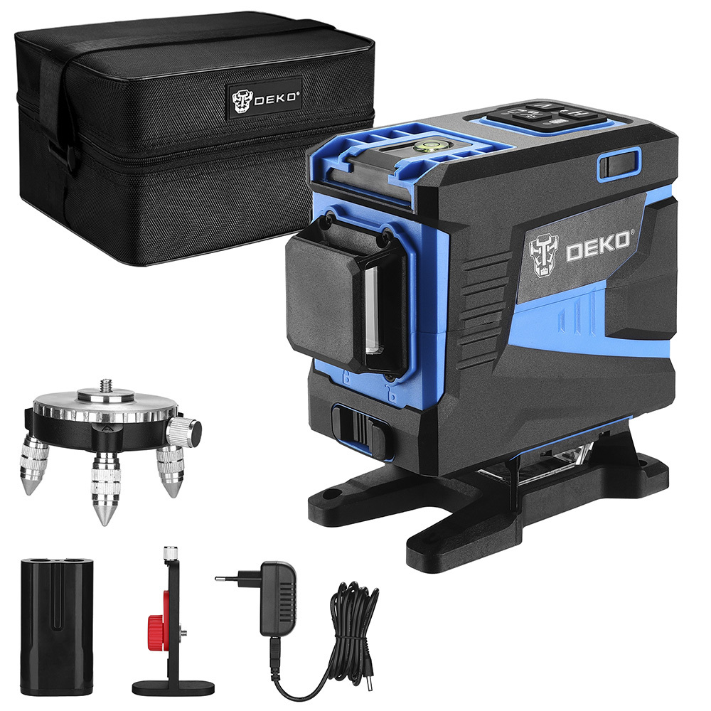 original-28545.jpg Уровень лазерный Deko LL12-HVR (065-0202) с аккумулятором — изображение 1