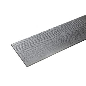 Сайдинг хризотилцементный Фибратек 3000х190 мм серый под покраску КПП