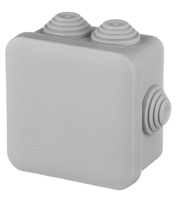 original-29250.jpg Коробка распределительная 70х70х40 мм IP55 Systeme Electric (IMT350901) — изображение 1