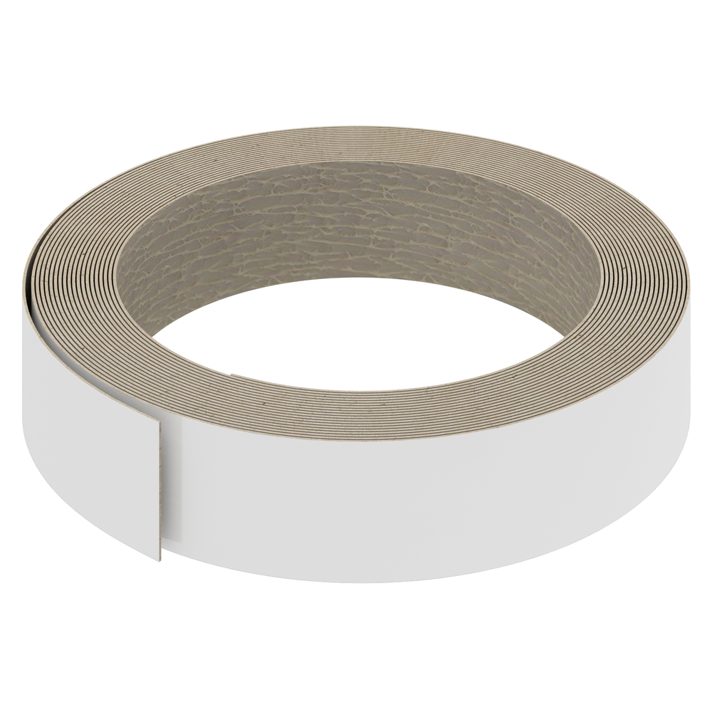 original-29358.jpg Лента кромочная для столешниц 42х3050 мм белый глянец пластик с клеем — изображение 1