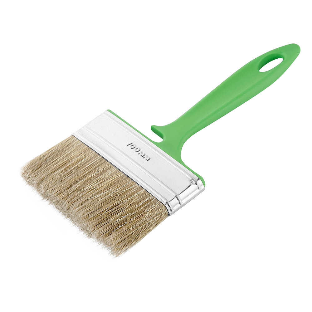 original-29366.jpg Кисть плоская смешанная щетина пластиковая ручка Wenzo Pro 100х12 мм для антисептиков — изображение 1