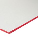 ГВЛ Knauf 2000х1200х12,5 мм влагостойкий негорючий прямая кромка