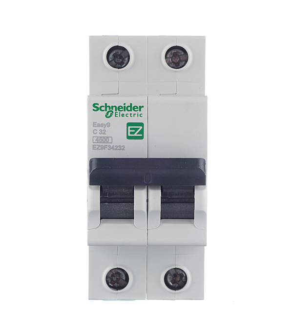 original-29446.jpg Автоматический выключатель модульный Schneider Electric Easy9 2P 32А тип C 4,5 кА 400 В (EZ9F34232) — изображение 1