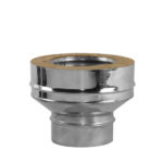 Переходник Вулкан V50R с d120 мм на d120х220 мм с изоляцией AISI 321/304