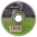 Круг отрезной по металлу Debever 125х22х1 мм (WC12510229S/30012)