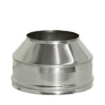 Конус Дымок d120х200 мм на трубу с изоляцией AISI 439