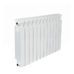 Радиатор биметаллический Rifar Monolit Ventil MVR 500 мм 12 секций 3/4 нижнее правое подключение белый