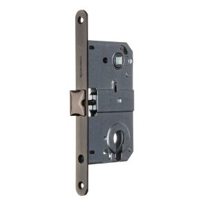 Замок врезной Palladium 385 AB для межкомнатной двери под цилиндр антик бронза