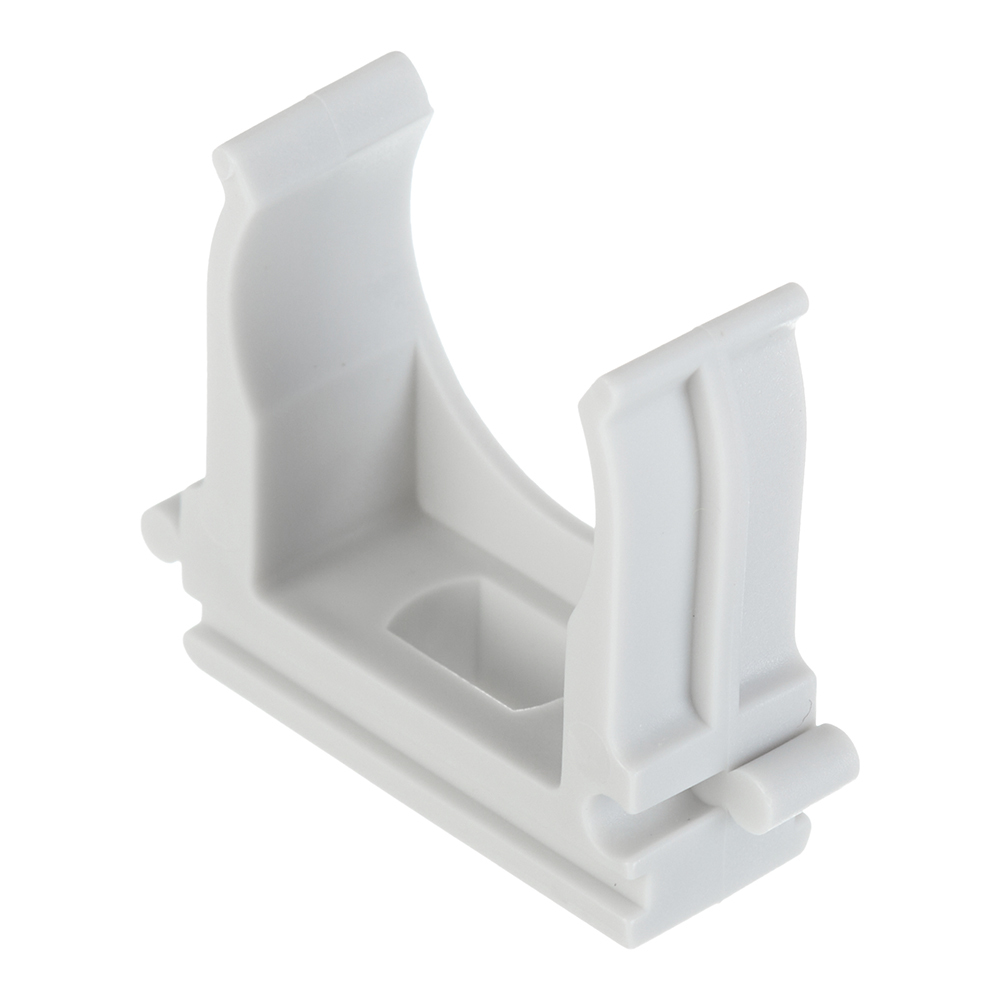 original-31131.jpg Крепеж-клипса для труб 25 мм Greenel серая (90 шт.) (GE50142) — изображение 1