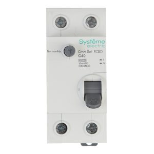 Автомат дифференциальный Systeme Electric City9 Set АВДТ 40А 1P+N тип AC 30 мА 4,5 кА (C9D34640)