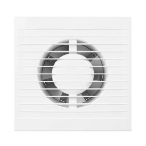 Вентилятор осевой Auramax A 6 205х205 мм d150 мм белый