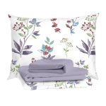 Комплект постельного белья 2-спальный тенсель Mona Liza Emma белый с простыней 215х240 см