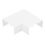 Угол плоский для кабель-канала DKC 80х40 мм белый (01740)