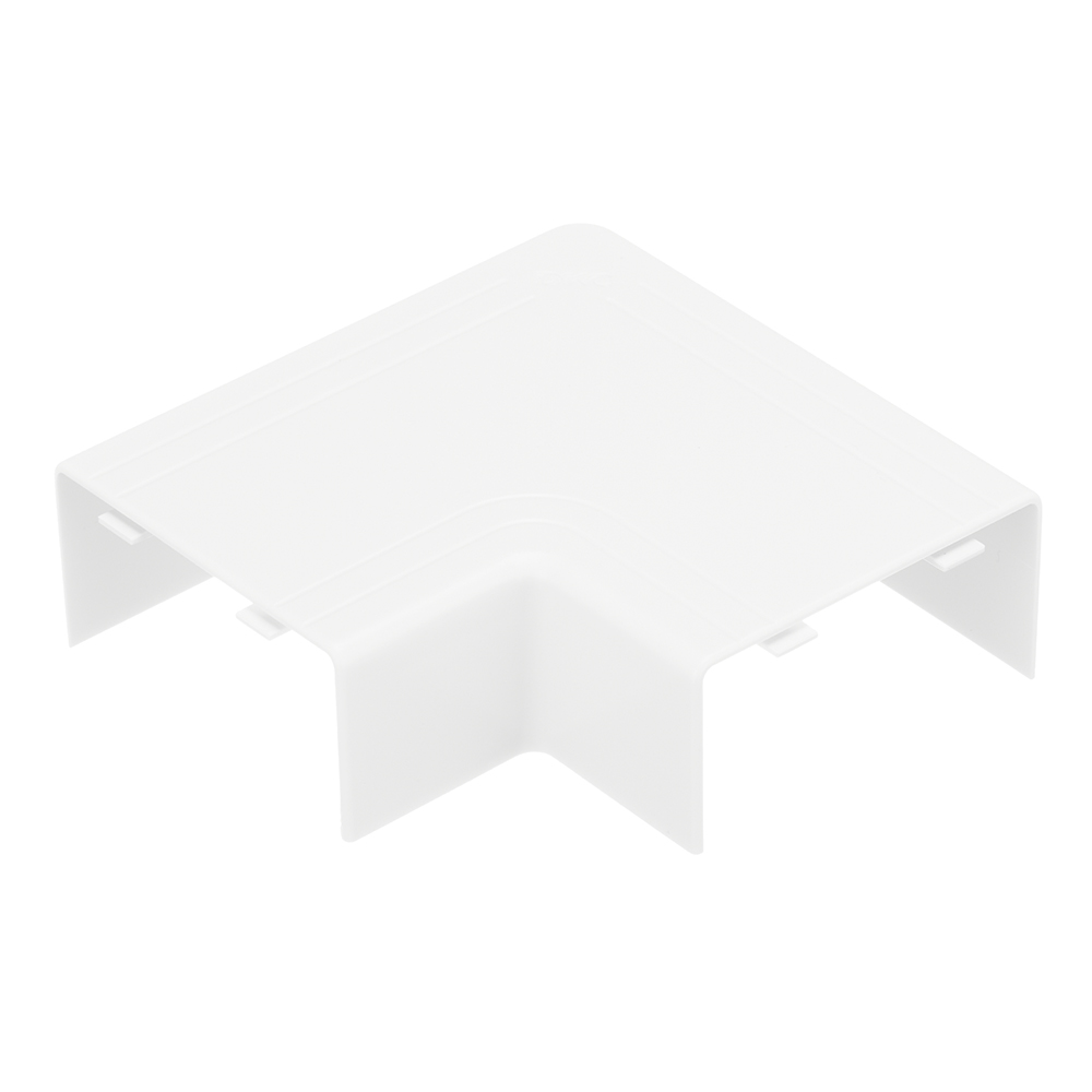 original-31357.jpg Угол плоский для кабель-канала DKC 80х40 мм белый (01740) — изображение 1