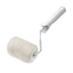 Валик искусственный мех 100 мм d42 мм ворс 12 мм для водной основы с ручкой