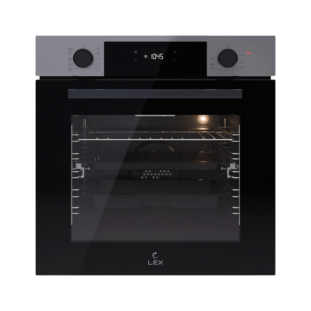 original-3167.jpg Духовой шкаф электрический встраиваемый Lex EDP 610 IX 595 мм серебро (TRFE100026) — изображение 1