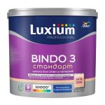 Краска интерьерная Dulux/Luxium Bindo 3 база BW белая 2,5 л