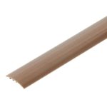 Порог алюминиевый разноуровневый кант 40х1800 мм медь перепад до 8 мм