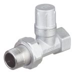 Клапан запорный Far 3/4 НР(ш) х 3/4 ВР(г) для радиатора (FV 1400 34)